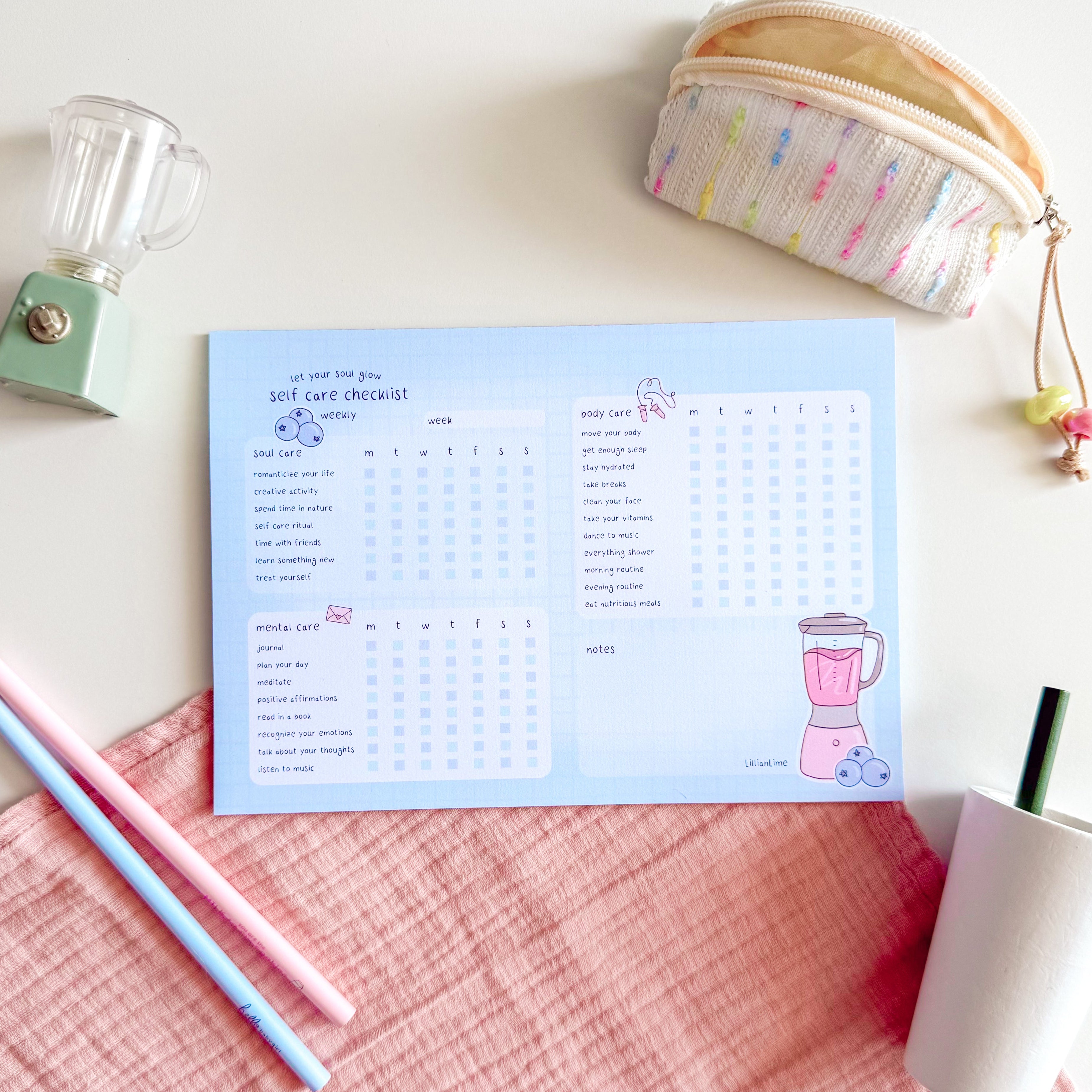 Checkliste SELF CARE