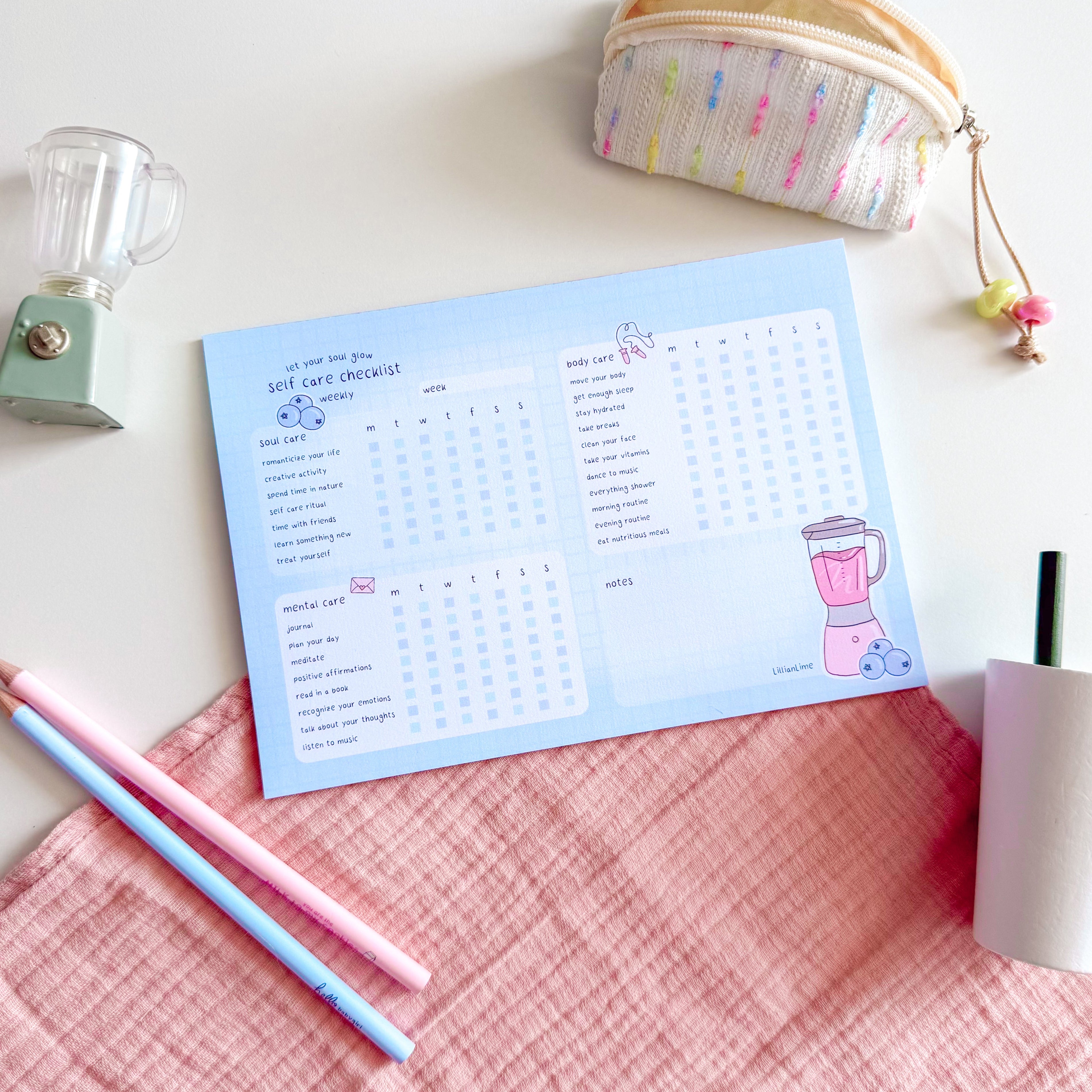 Checkliste SELF CARE