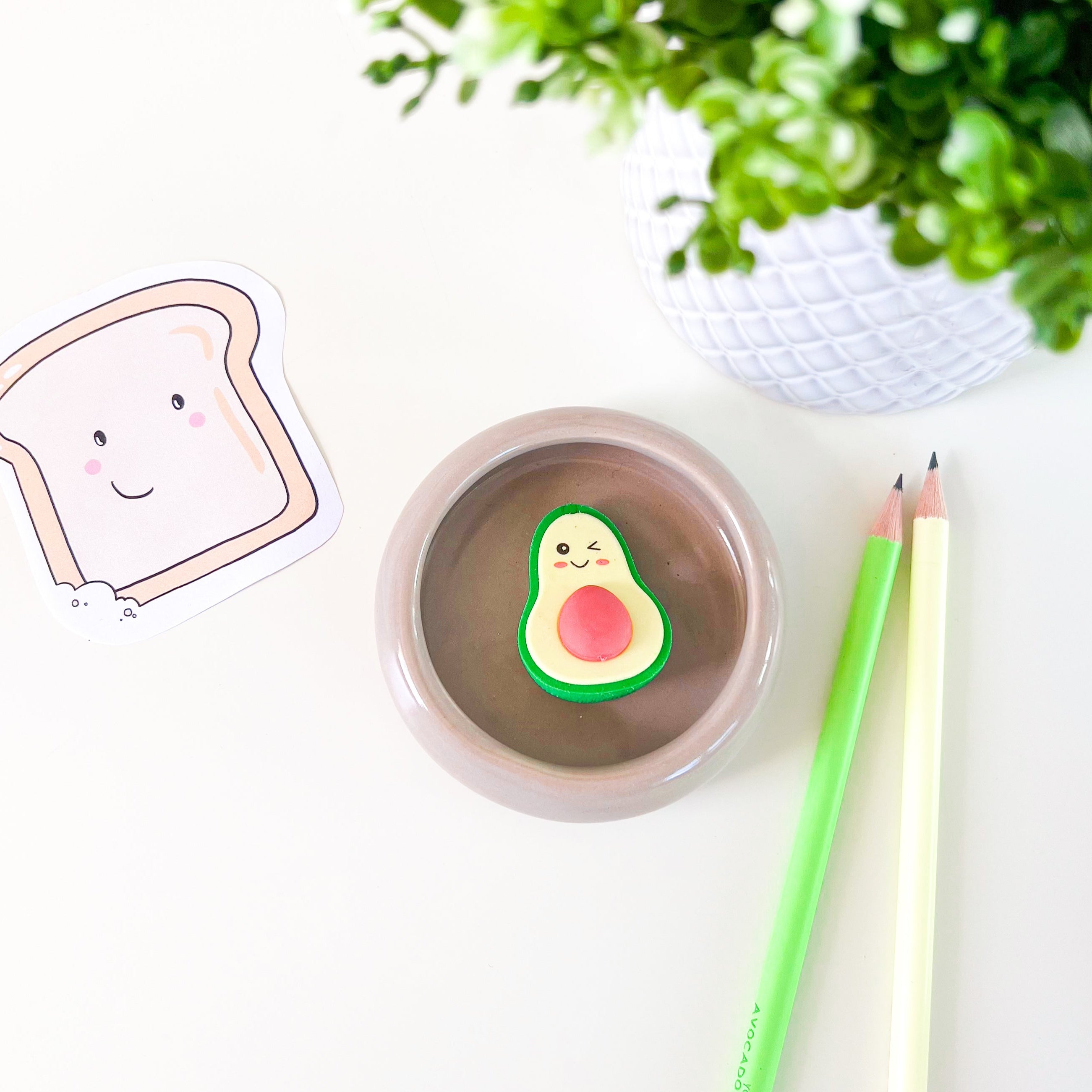 Radiergummi Set AVOCADO