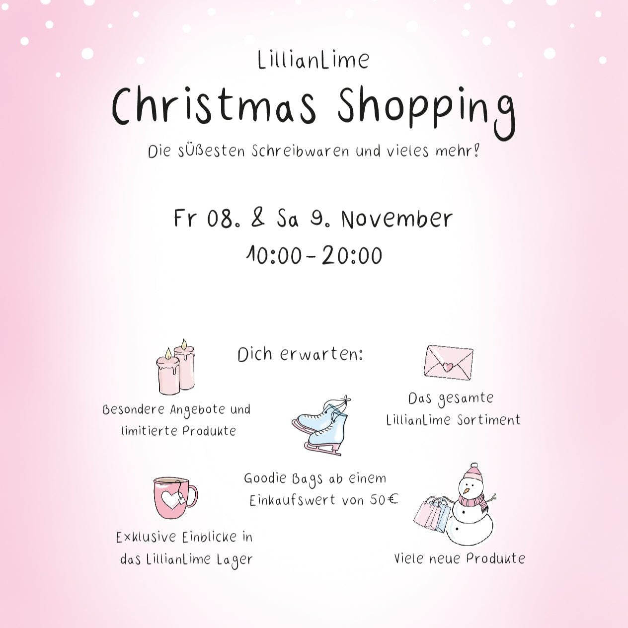 CHRISTMAS SHOPPING Event