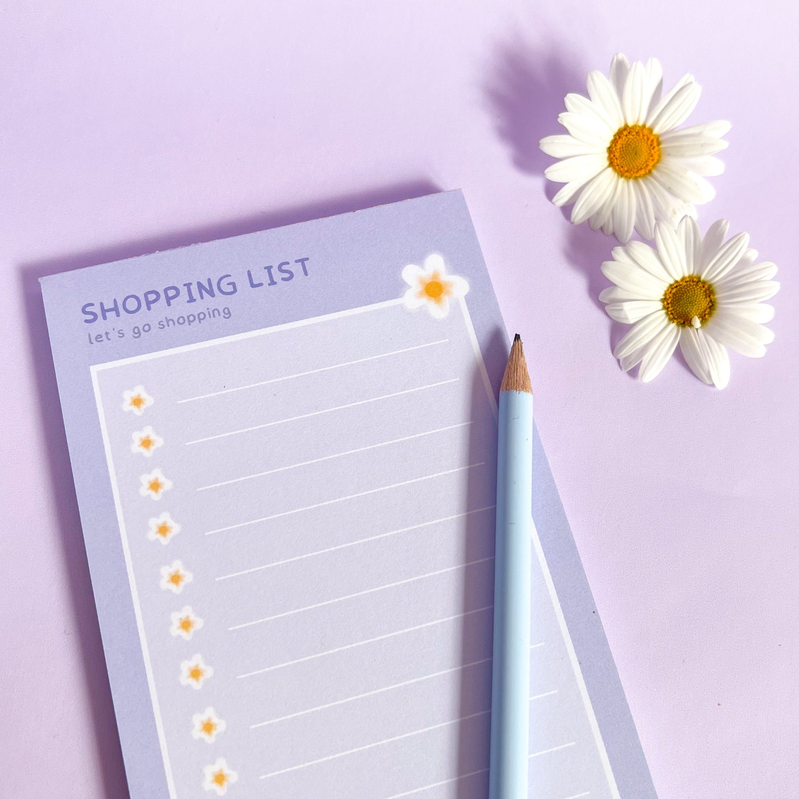 Shopping List FLOWER POWER